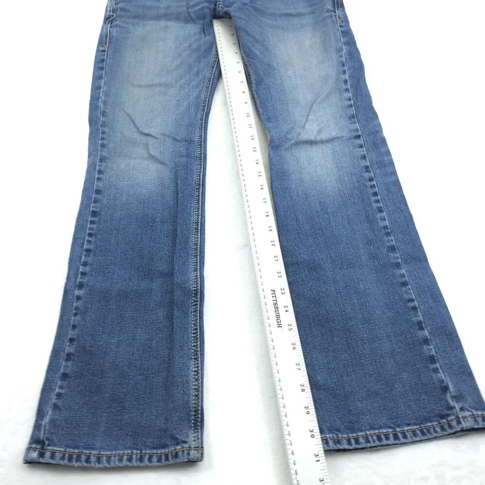 Ariat M7 Slim Fit Straight Leg Blue Denim Jeans Men's 30x32 Cowboy Western